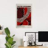 Affiche de Yayoi Kusama - Impression d'art abstrai (Bureau à domicile)