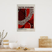 Affiche de Yayoi Kusama - Impression d'art abstrai (Cuisine)
