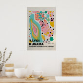 Affiche de Yayoi Kusama - Impression de Yayoi Kusa (Cuisine)
