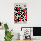 Affiche de Yayoi Kusama - Impression de Yayoi Kusa (Bureau à domicile)
