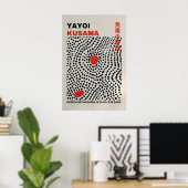 Affiche de Yayoi Kusama - Impression de Yayoi Kusa (Bureau à domicile)