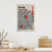 Affiche de Yayoi Kusama - Impression de Yayoi Kusa (Cuisine)