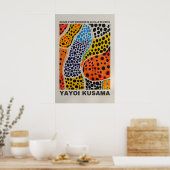Affiche de Yayoi Kusama - Impression de Yayoi Kusa (Cuisine)