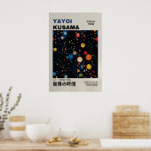 Affiche de Yayoi Kusama - Impression de Yayoi Kusa (Cuisine)