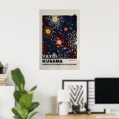 Affiche de Yayoi Kusama - Impression de Yayoi Kusa (Bureau à domicile)