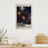 Affiche de Yayoi Kusama - Impression de Yayoi Kusa (Cuisine)