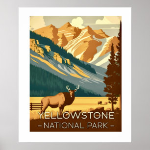 Affiche de Yellowstone 20x24