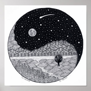 Affiche de Yin Yangscape