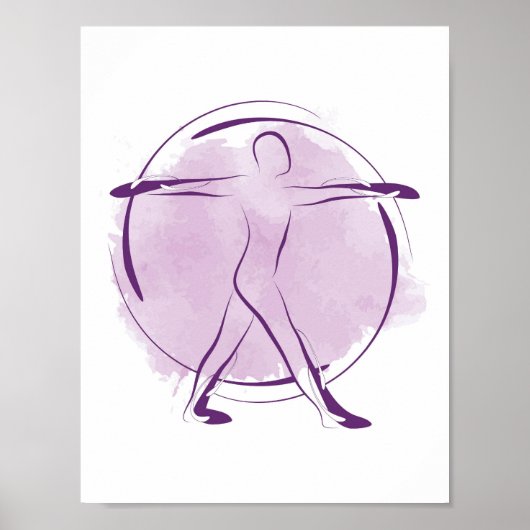 Affiche de yoga (Devant)