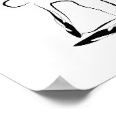 Affiche de yoga (Coin)