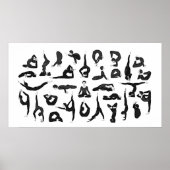 Affiche de yoga (Devant)