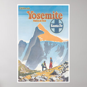 Affiche de Yosemite Impression du Parc National Ar