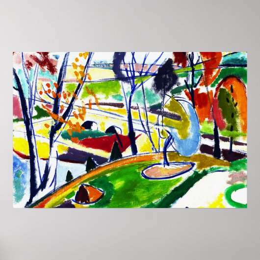 Affiche Décor Plat Art Abstrait (Devant)