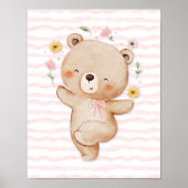 Affiche décoration murale ours en peluche Affiche (Devant)