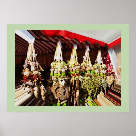 Affiche décorative artisanale (Devant)