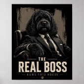 Affiche décorative Cockapoo Boss (Devant)