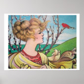 Affiche décorative pour oiseaux (Devant)