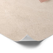 Affiche décorative Ruban de satin rose | Affiche f (Coin)