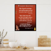 affiche d'écritures chrétiennes (Cuisine)