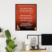 affiche d'écritures chrétiennes (Bureau à domicile)