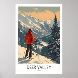 Affiche Deer Valley Utah 1