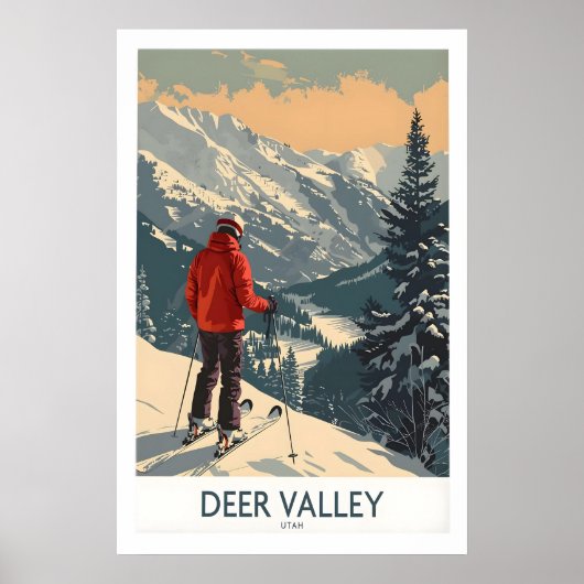 Affiche Deer Valley Utah 1 (Devant)