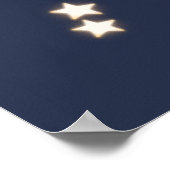 Affiche d'éléphant bébé pêchant des étoiles (Coin)