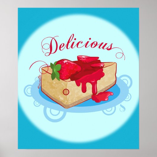 Affiche délicieuse (Devant)