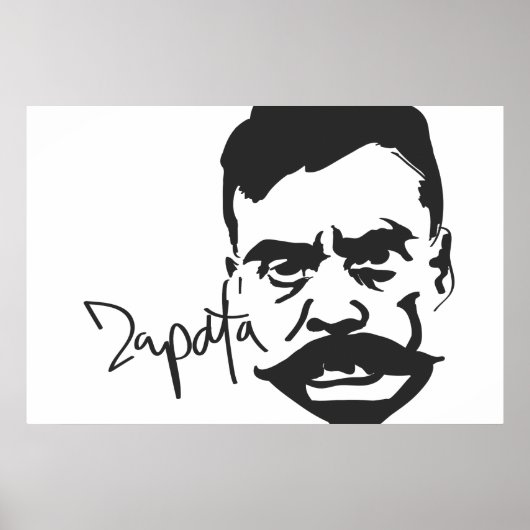 Affiche d'Emiliano Zapata (Devant)