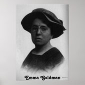 Affiche d'Emma Goldman (Devant)
