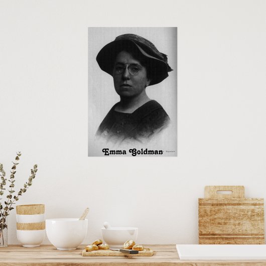 Affiche d'Emma Goldman (Cuisine)