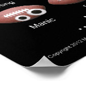 Affiche d'émotion de football (Coin)