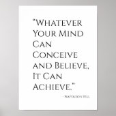 Affiche d'encouragement positif (Devant)