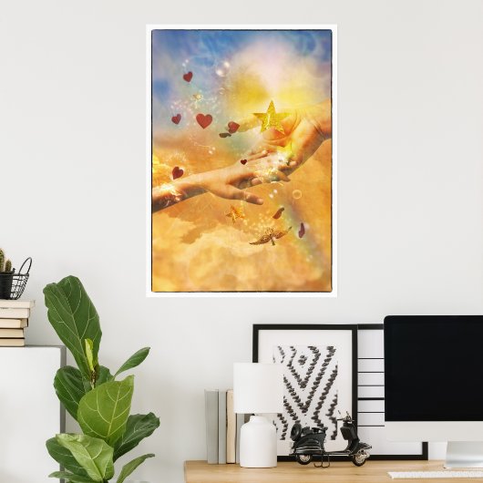 Affiche d'engagement (Bureau à domicile)