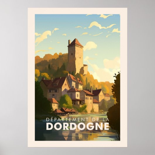 Affiche - Département de la dordogne - 24 (Devant)