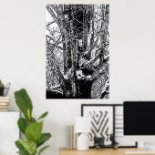 Affiche d'érable de Milou les cadeaux de Zazzle de (Bureau à domicile)