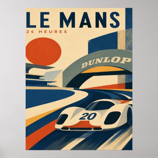 Affiche des 24 Heures du Mans (Devant)