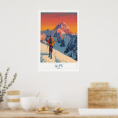 Affiche des Alpes France 1 (Cuisine)
