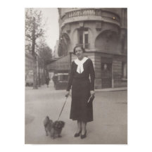 Affiche des années 1930 à Paris