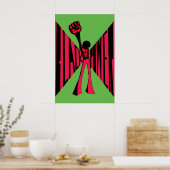 Affiche des années 1970 - Black Power (Cuisine)