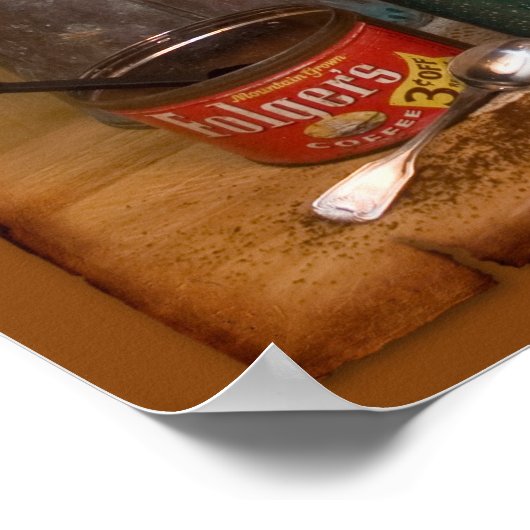 Affiche des Antiquités du Texas (Coin)