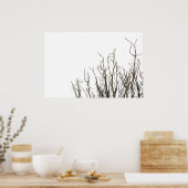 affiche des arbres d'automne (Cuisine)