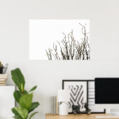 affiche des arbres d'automne (Bureau à domicile)