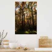 Affiche des arbres d'automne (Cuisine)