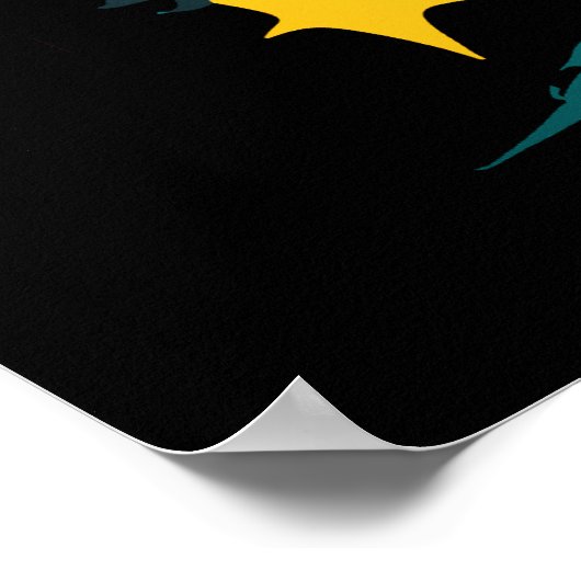 Affiche des boules spatiales (Coin)