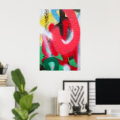 affiche des calques de graffiti (Bureau à domicile)