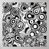 affiche des cercles abstraits (Devant)