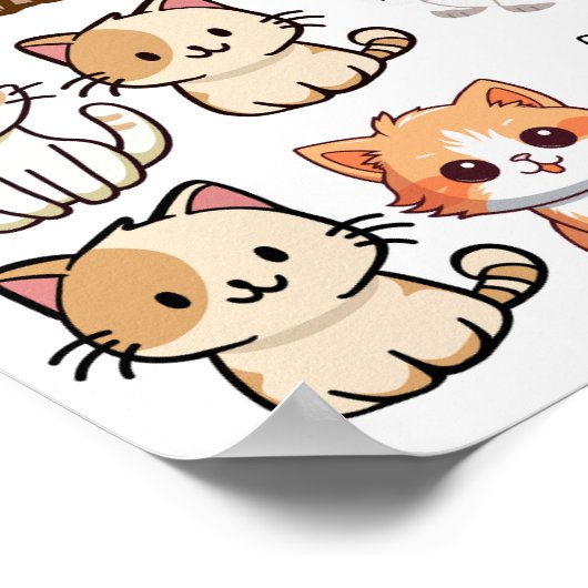 affiche des chats (Coin)