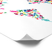 affiche des chats du monde (Coin)