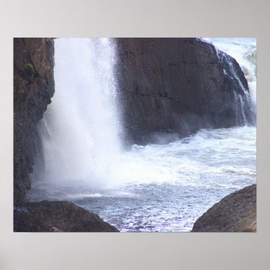 Affiche des chutes d'eau de Passaic (Devant)
